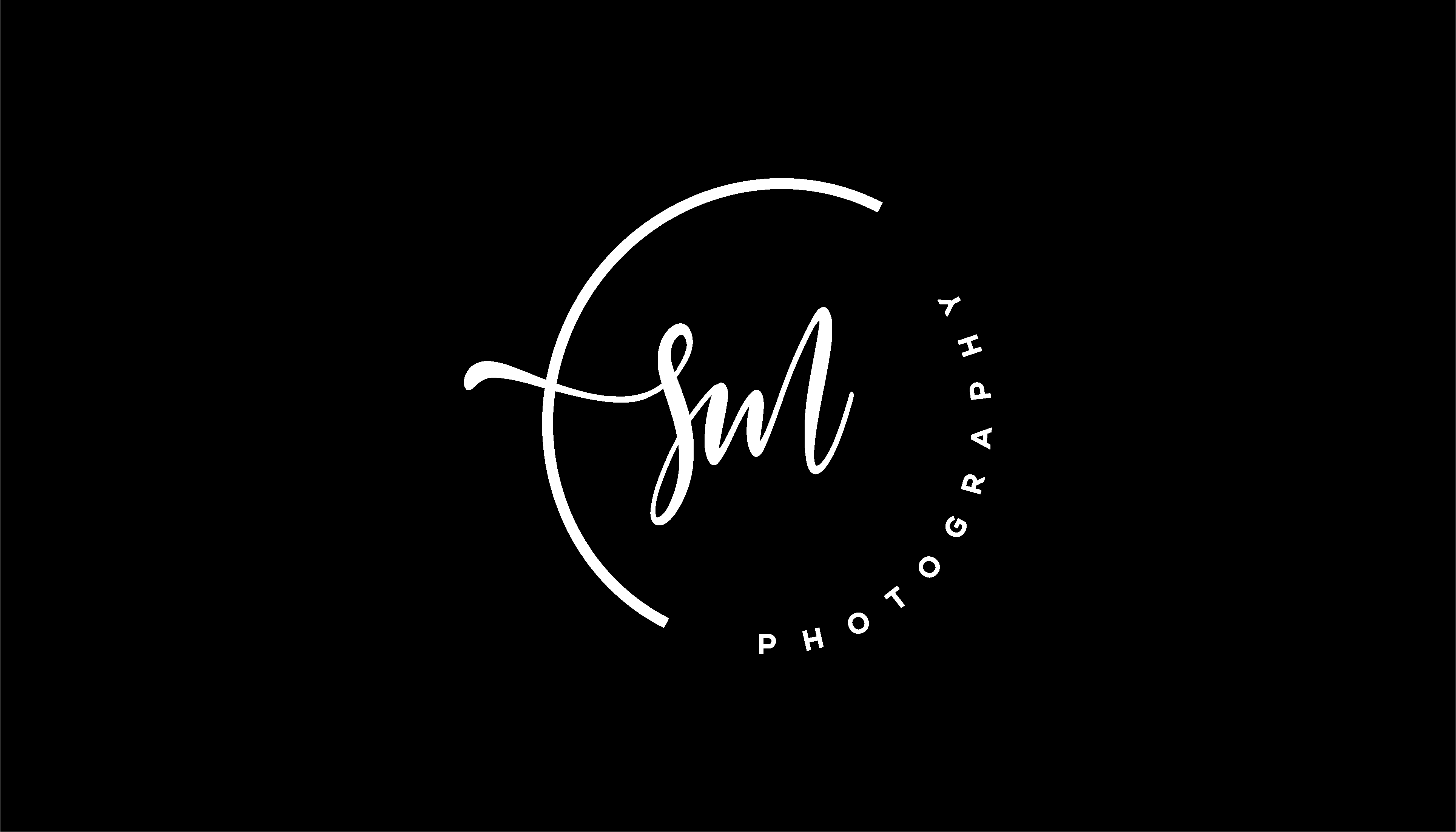 photography design with black background